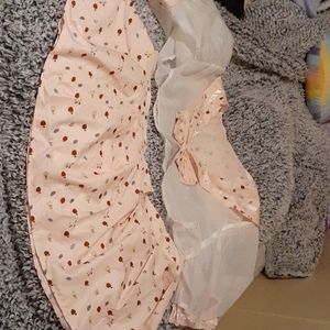 Fruit print sailor costume